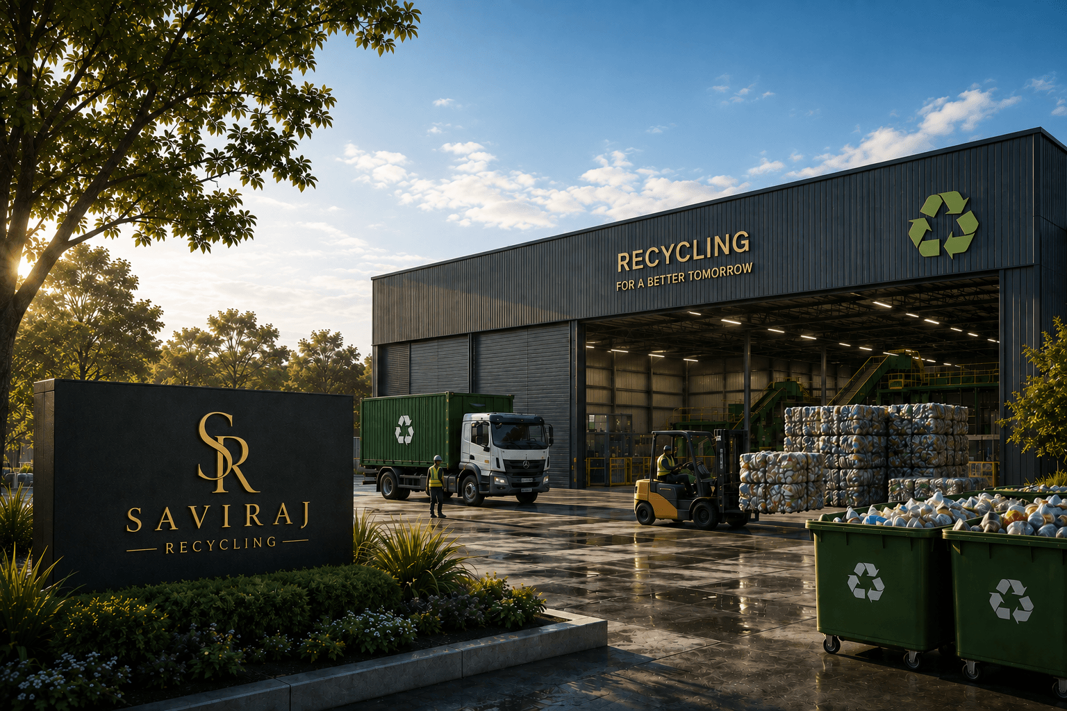 Modern sustainable facility